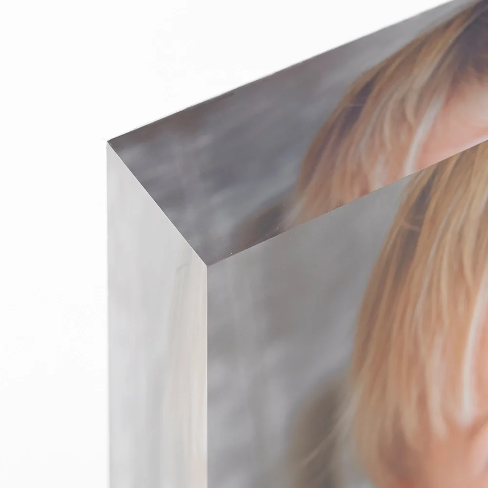 Acrylic prism depth
