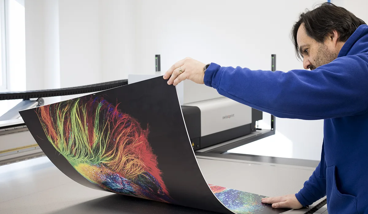 Print on demand craftmanship in Europe.
