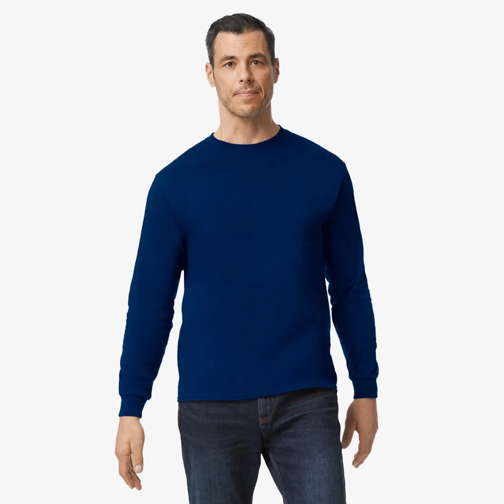 Gildan 5700 front_navy