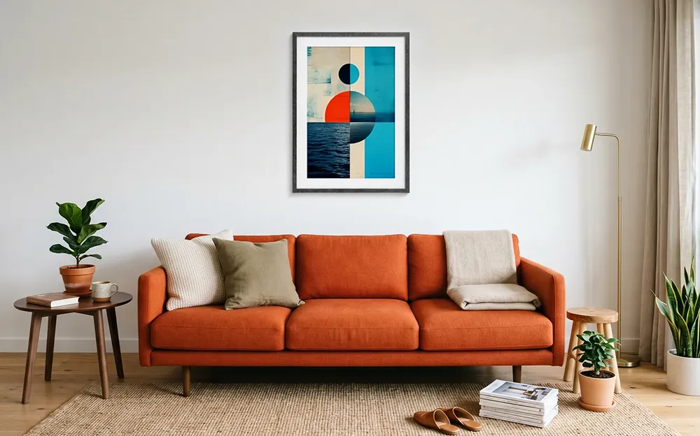 How to hang a single picture frame