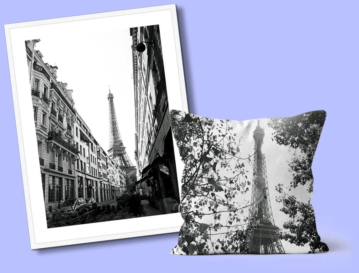 Examples of BigCommerce print on demand artwork dropshipped by Prodigi