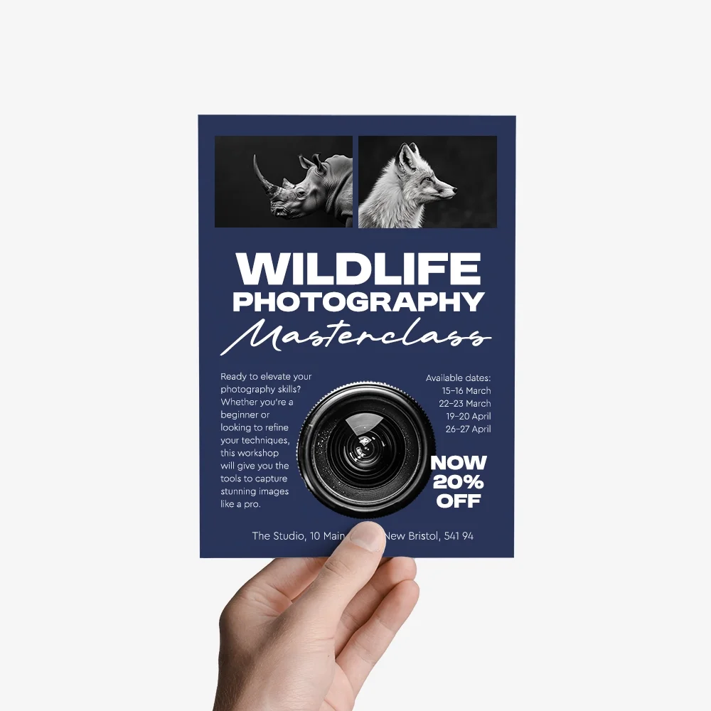 Photography flyer