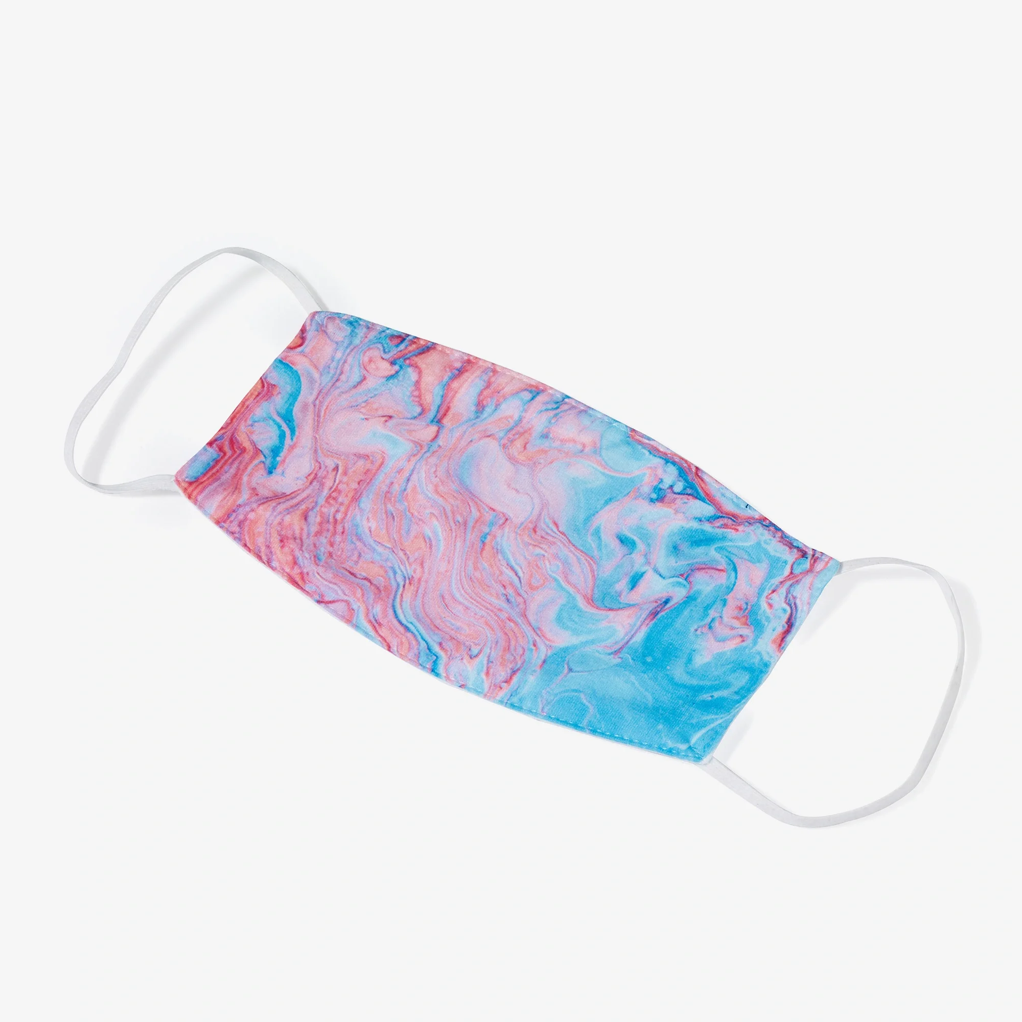 Pure face mask with example marble image