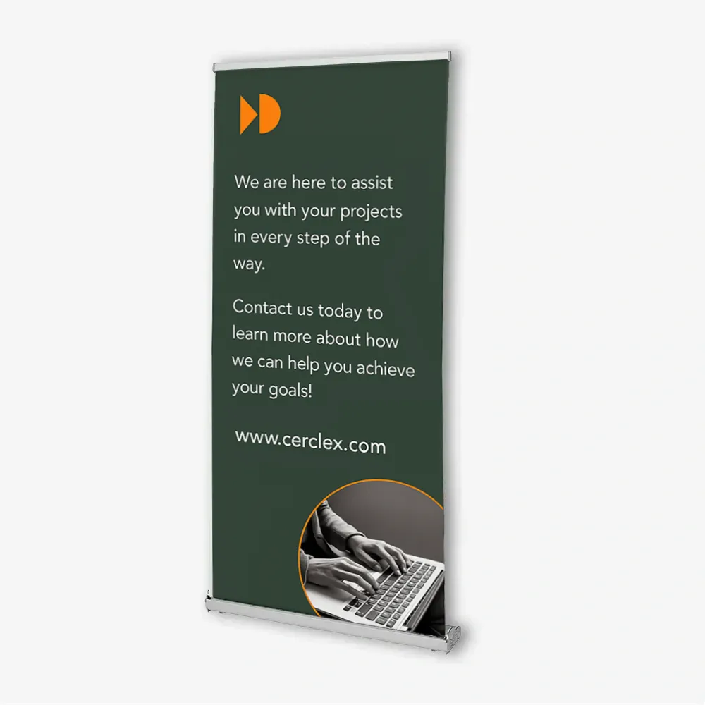 Standard retractable banner