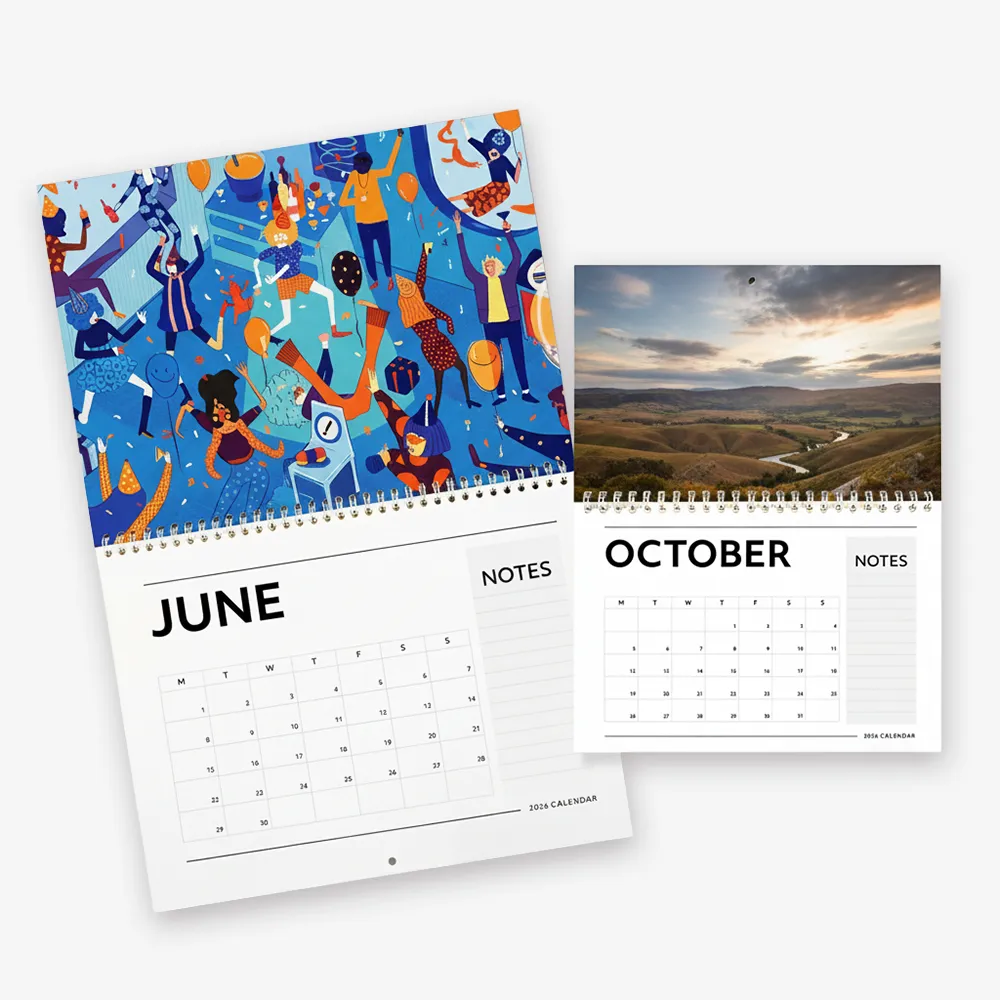 Print on demand calendars